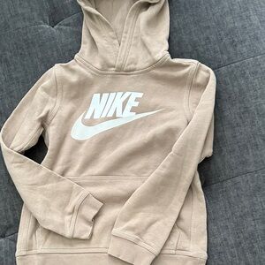Nike Beige Pullover Hoodie